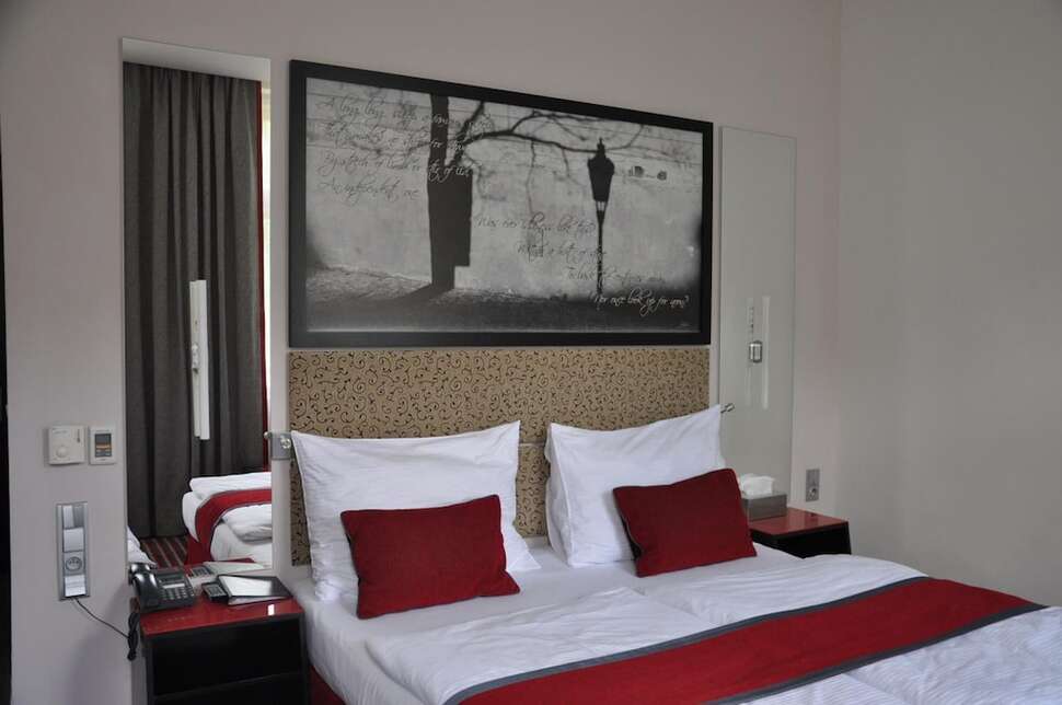 Ein Foto Hotel Red & Blue Design