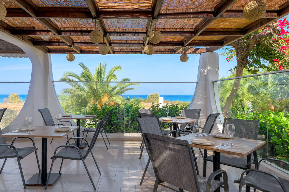Een foto van de faciliteiten bij Nirvana Beach Hotel