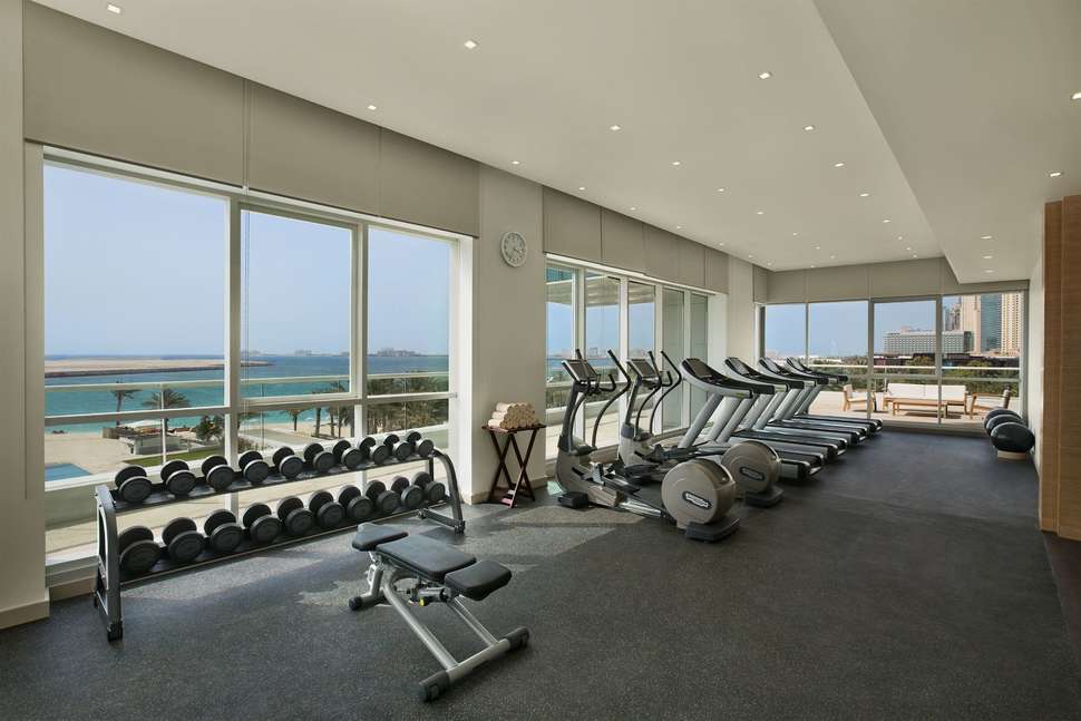 Ein Foto von den Einrichtungen im DoubleTree by Hilton Hotel Dubai Jumeirah Beach
