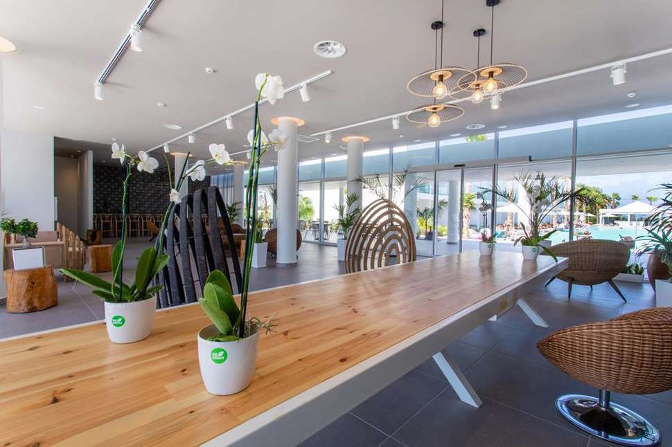 Een foto van het interieur van White Dreams Resort