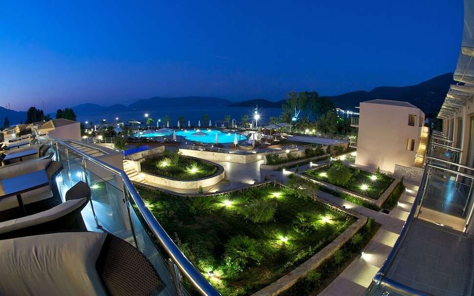 Ein Foto vom Pool im Ionian Emerald Resort