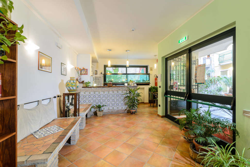 Een foto van het interieur van Residence Le Tartarughe