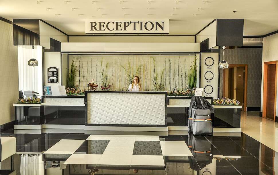 Een foto van het interieur van Hotel Sidekum