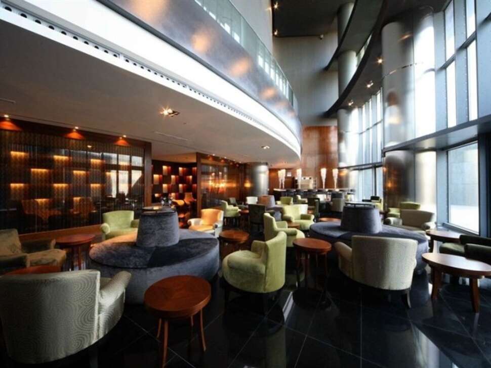 Een foto van het interieur van Eurostars Madrid Tower Hotel