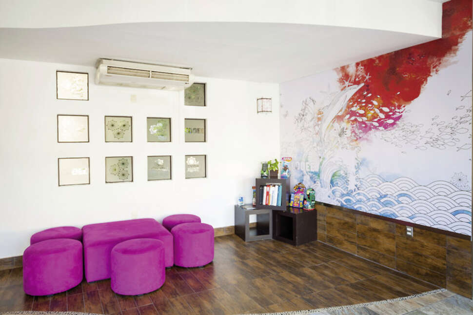 Een foto van het interieur van Nina Hotel & Beach Club