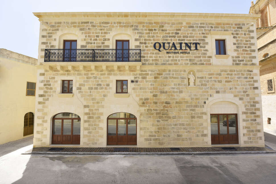 Ein Foto von der Außenansicht des Quaint Boutique Hotel Nadur