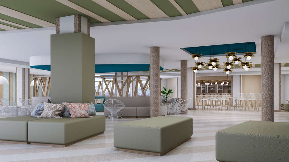 Ein Foto vom Innenbereich im Gara Suites Golf & Spa