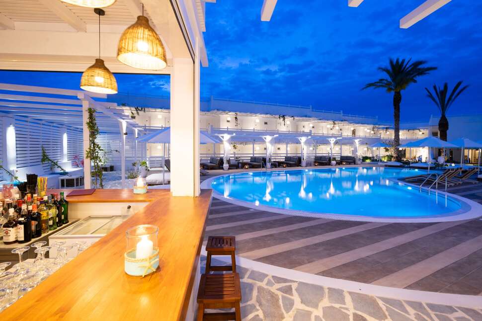 Ein Foto von den Einrichtungen im Aloe Hotel