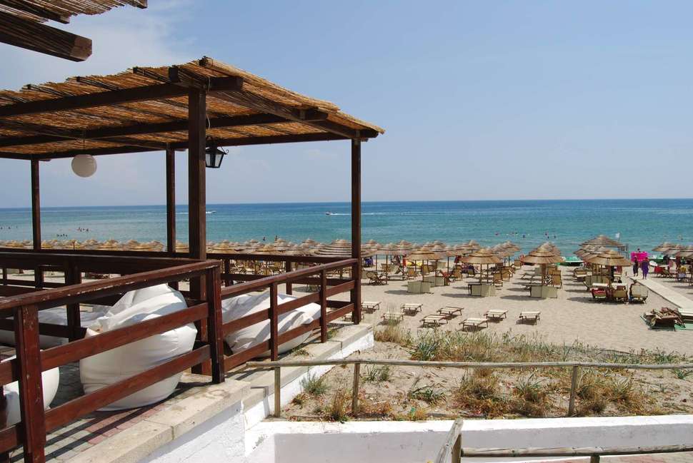 Een foto van het strand bij I Turchesi Club Village