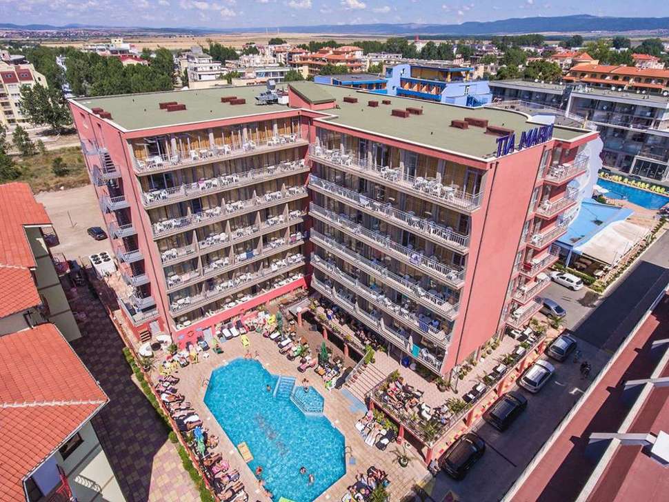 Een foto van een overzicht van Hotel Tia Maria