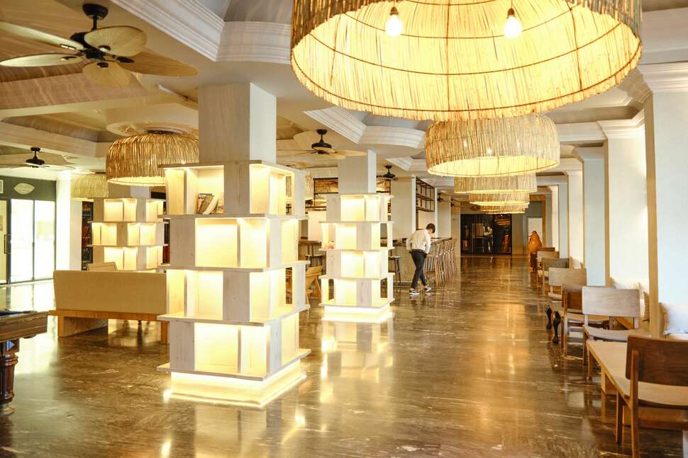 Een foto van het interieur van Laur Hotels Experience & Elegance