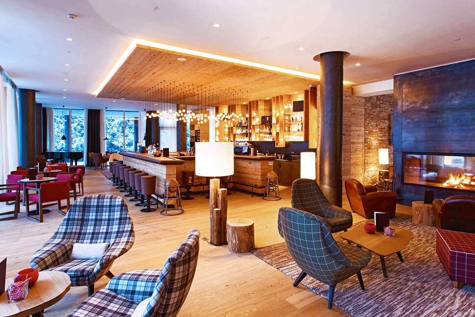 Een foto van het interieur van Falkensteiner Hotel Schladming