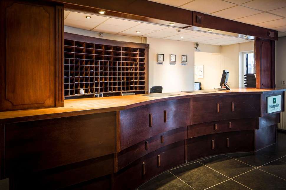 Een foto van het interieur van Hampshire Hotel City Terneuzen