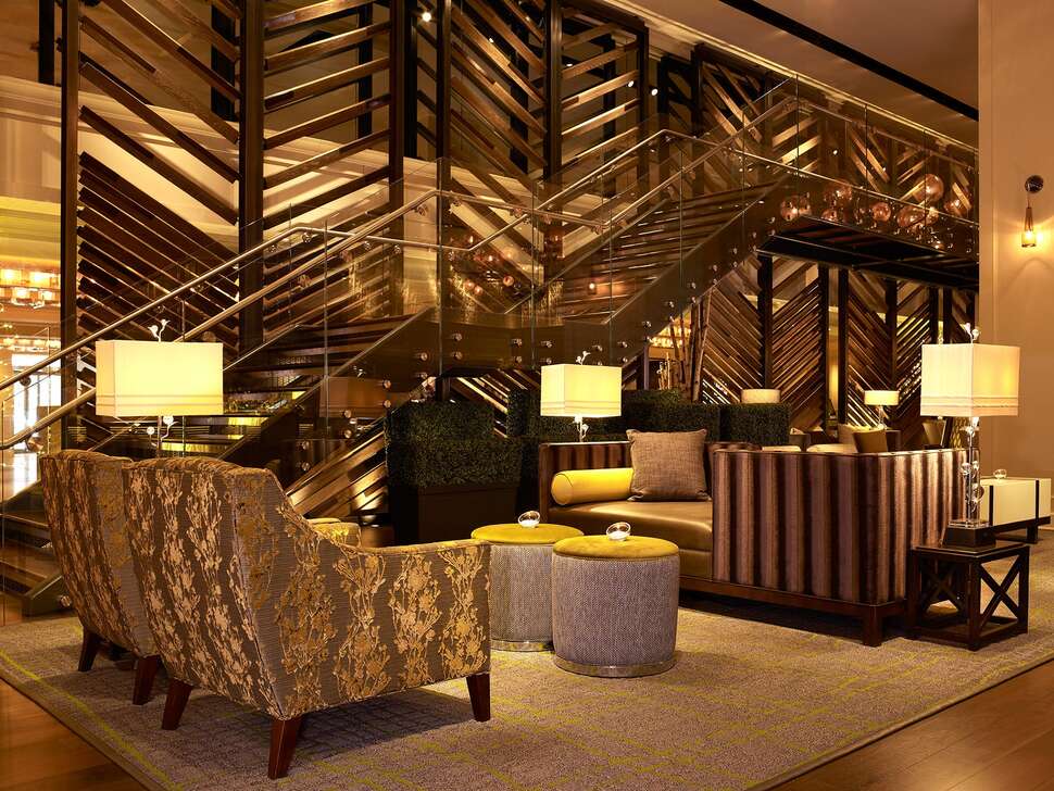 Een foto van het interieur van Park Central New York Hotel