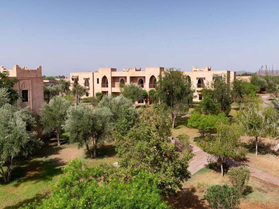 Een foto van de buitenkant van Marrakech Ryads Parc & Spa