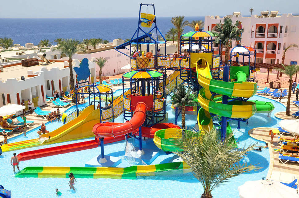 Ein Foto vom Pool im Sunrise Aqua Joy Resort