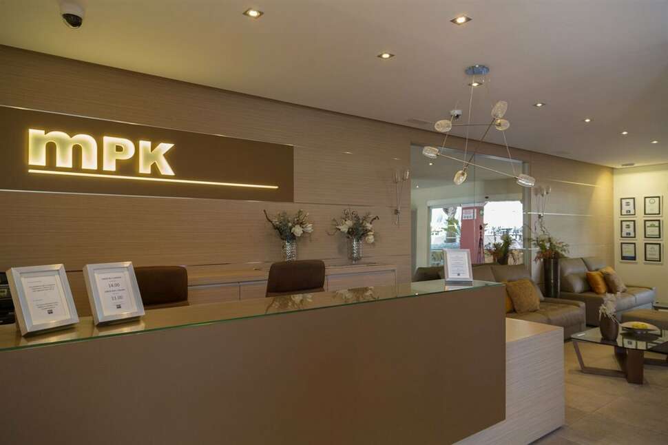 Een foto van het interieur van Appartementen Marola Park