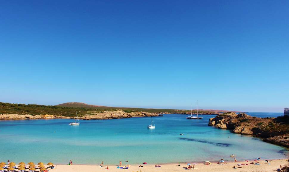 Ein Foto vom Strand beim Sol Parc Aparthotel