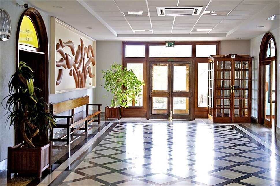 Een foto van het interieur van Hotel Principado