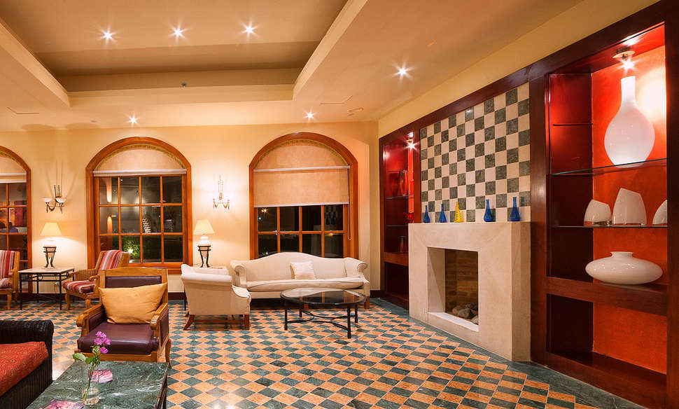Een foto van het interieur van The Chedi El Gouna