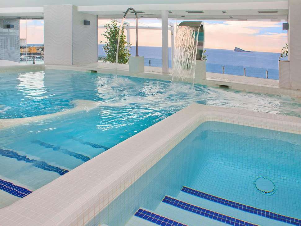 Een foto van het zwembad bij Villa del Mar Hotel