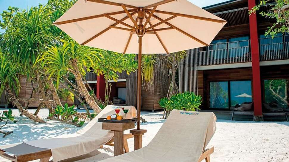 Een foto van de buitenkant van Barefoot Eco Hotel