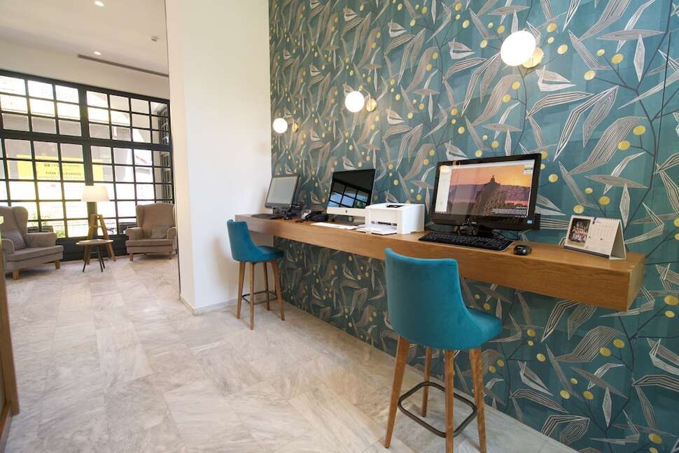 Ein Foto von den Einrichtungen im Mirabel City Center Hotel