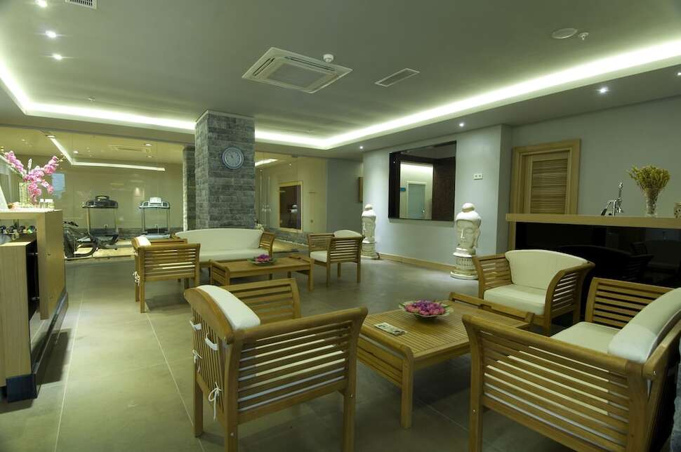 Ein Foto vom Innenbereich im Casa de Maris Spa & Resort
