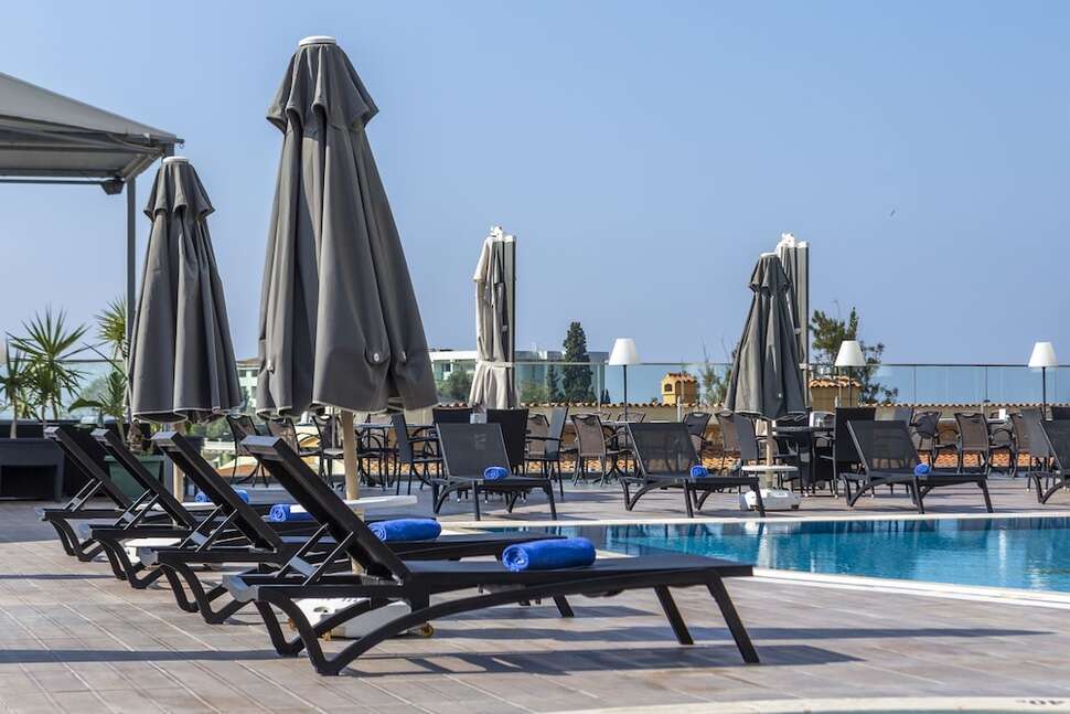 Ein Foto vom Pool im Elite World Kusadasi