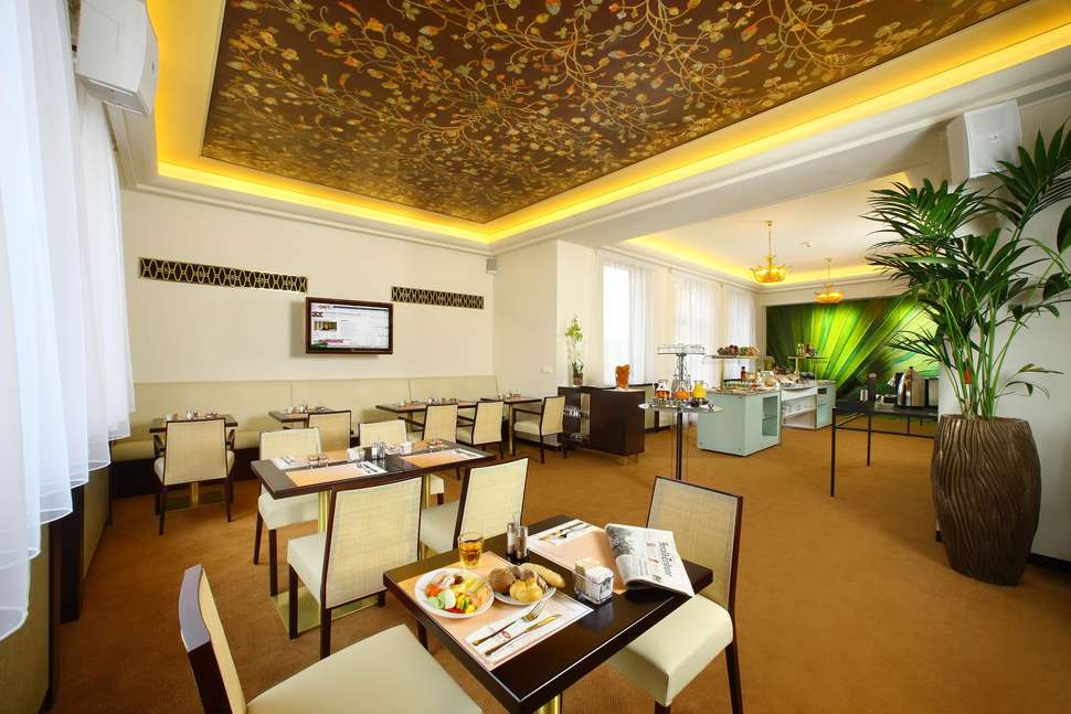 Een foto van de faciliteiten bij Grand Hotel International Prague