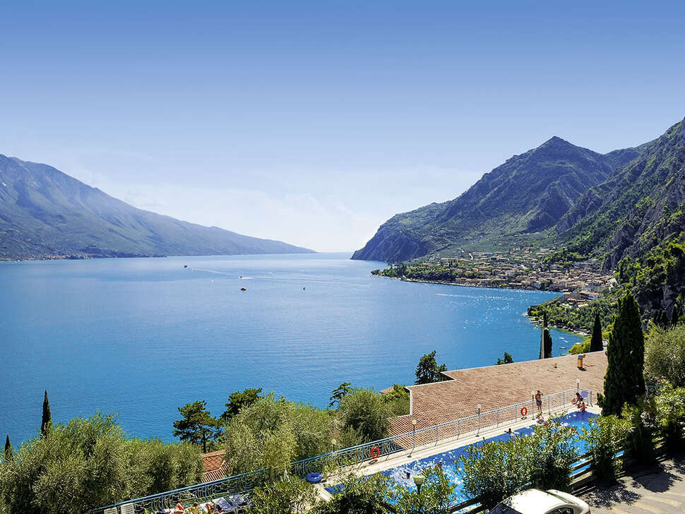 Een foto van het zwembad bij Limonaia Hotel & Residence