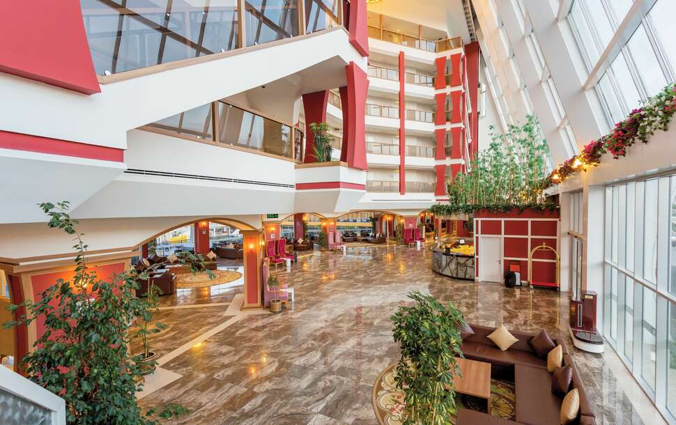 Een foto van het interieur van Senza The Inn Resort & Spa