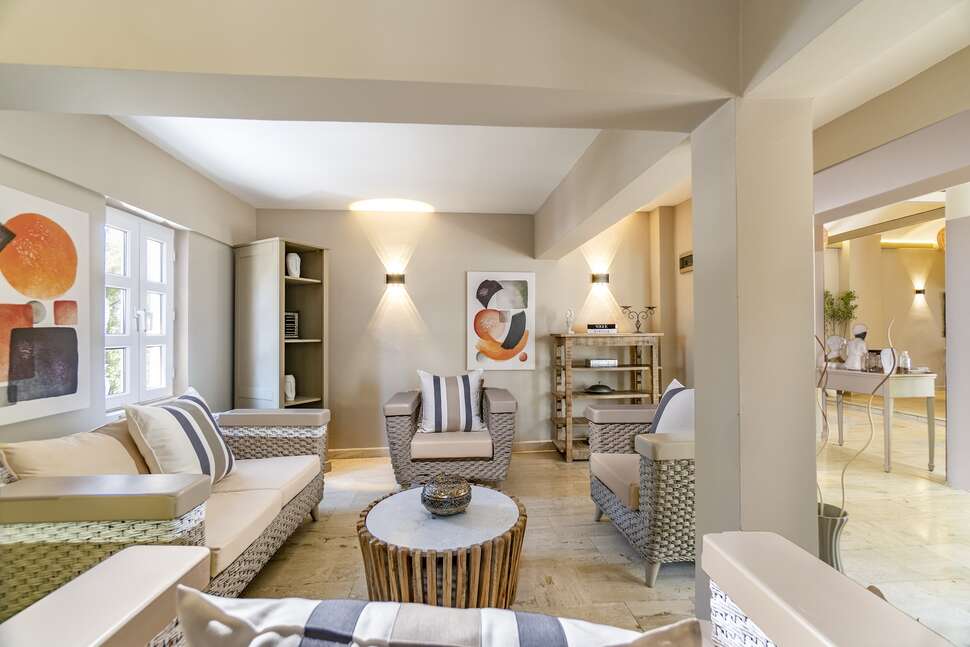 Een foto van het interieur van Manzara Boutique Hotel