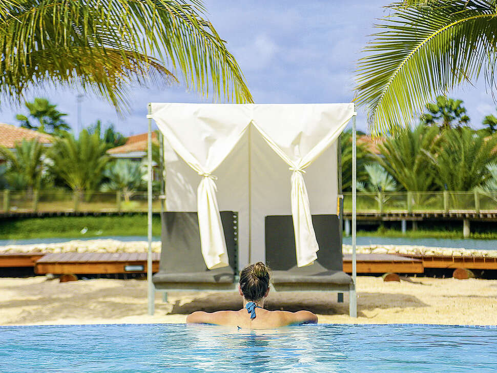 Een foto van het zwembad bij Acoya Curacao Resort Villas & Spa