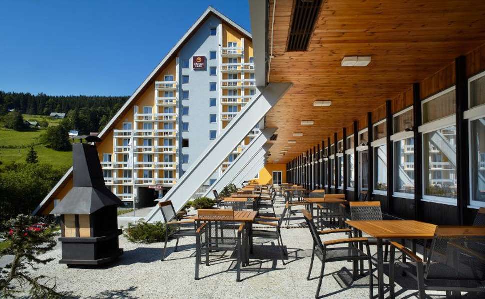 Een foto van een overzicht van Clarion Hotel Spindleruv Mlyn