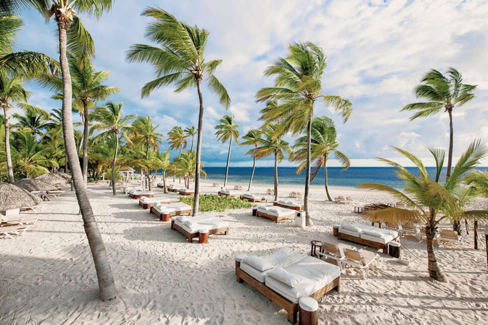 Een foto van het strand bij Catalonia Bavaro Beach Golf & Casino Resort