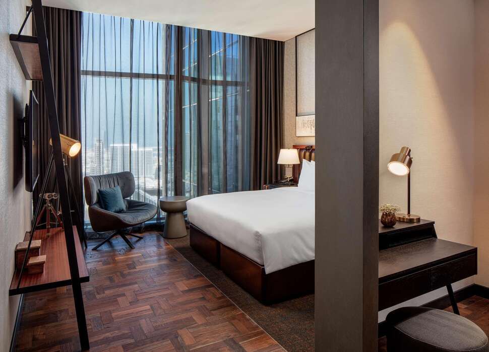 Ein Foto DoubleTree by Hilton Dubai M Square Hotel & Residences