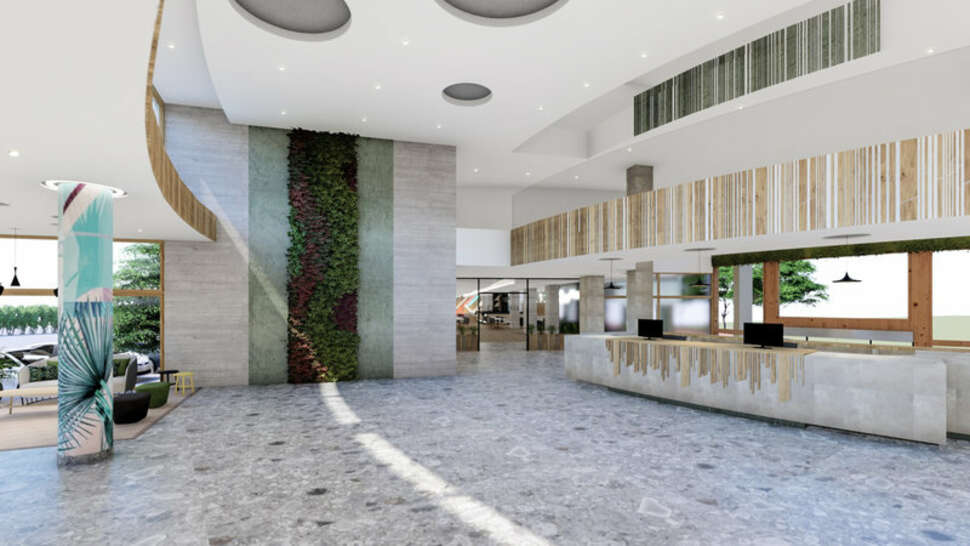 Een foto van het interieur van Alannia Guardamar