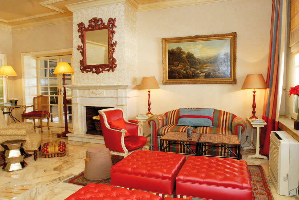 Ein Foto vom Innenbereich im Hotel Lisboa Plaza