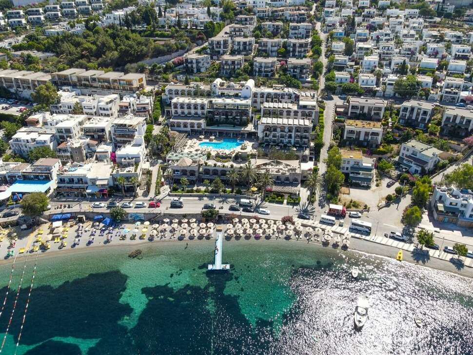 Een foto van de buitenkant van Diamond of Bodrum