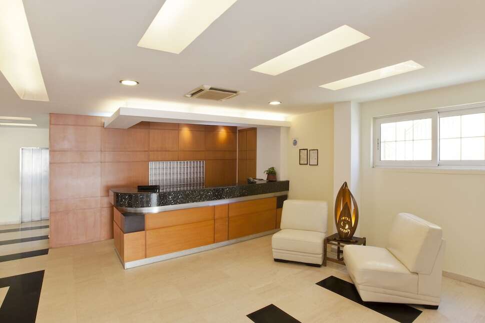 Een foto van het interieur van Hotel Africa