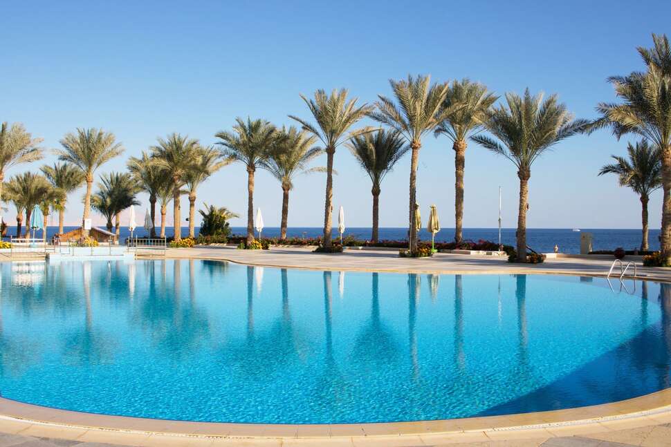 Een foto van een overzicht van Sharm Club Beach Resort