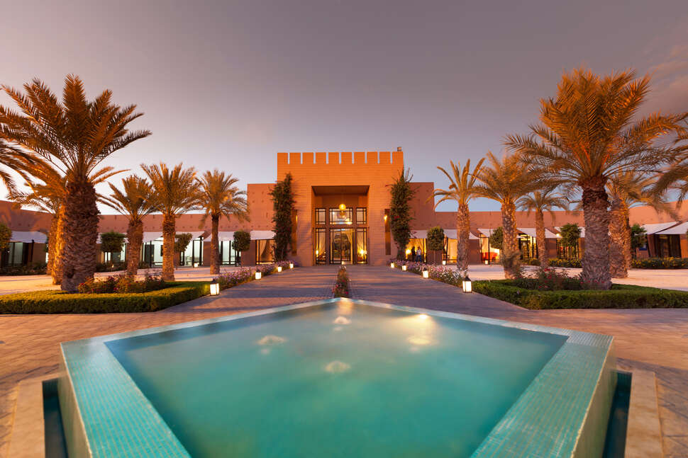 Een foto van de buitenkant van Aqua Mirage Marrakech