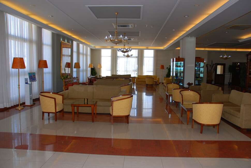 Een foto van het interieur van Aktea Beach Village