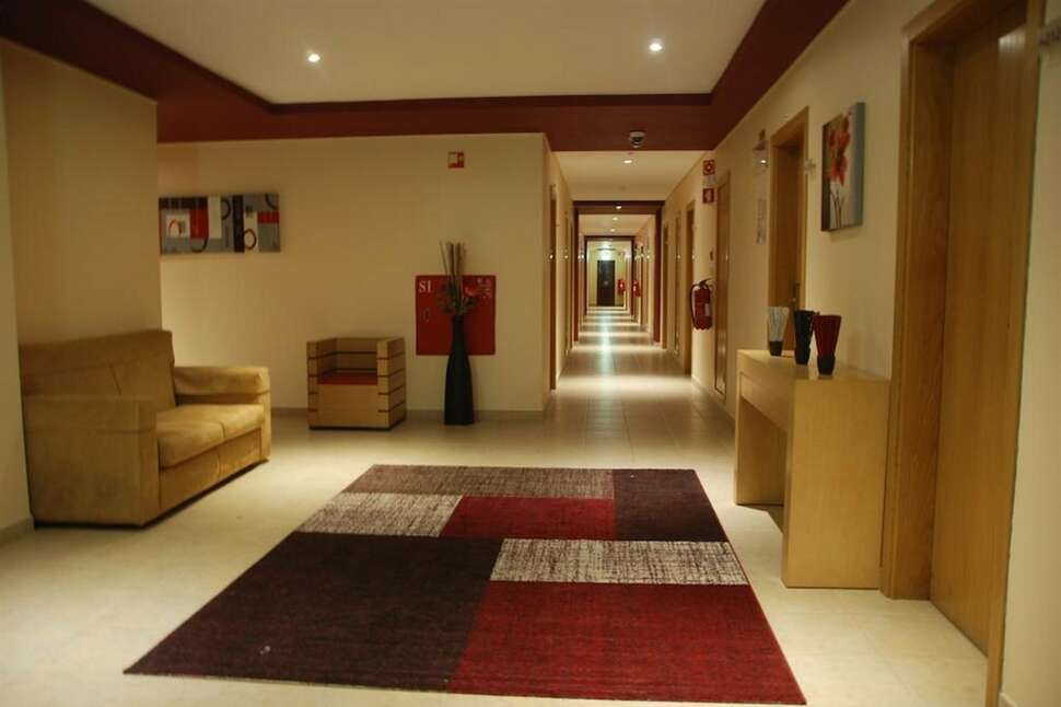 Een foto van het interieur van Hotel & Appartementen Alba