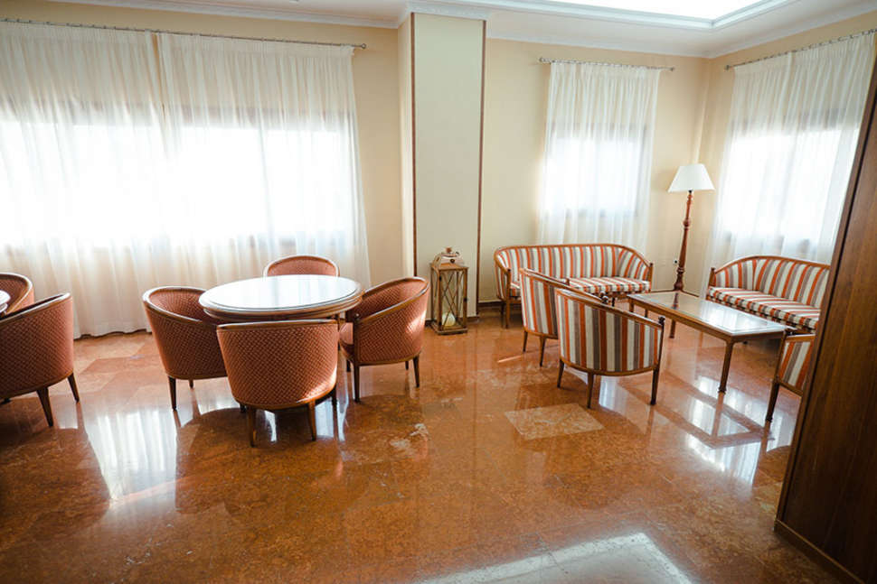 Een foto van het interieur van Hotel Las Rampas
