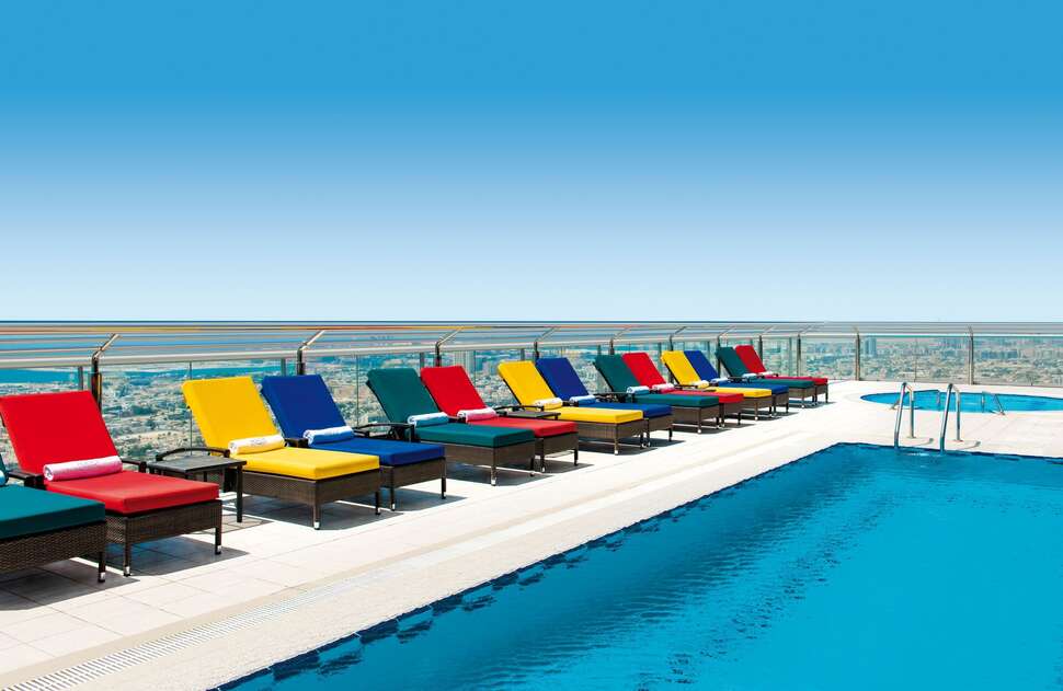 Een foto van een overzicht van Four Points by Sheraton Sheikh Zayed Road