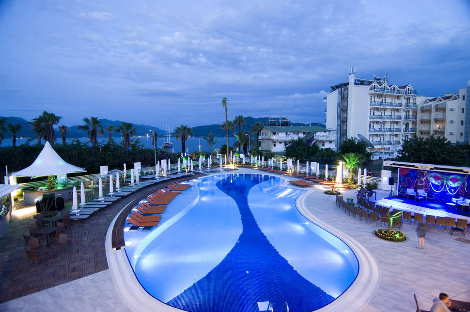Ein Foto vom Pool im Casa de Maris Spa & Resort