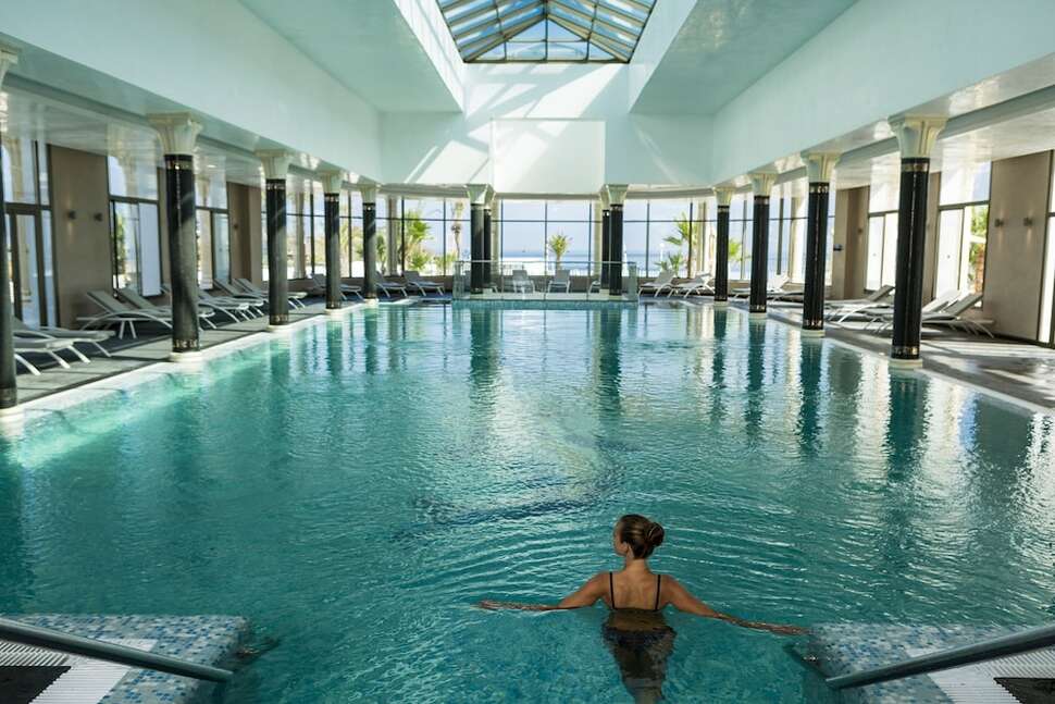 Ein Foto vom Pool im Barcelo Concorde Green Park Palace