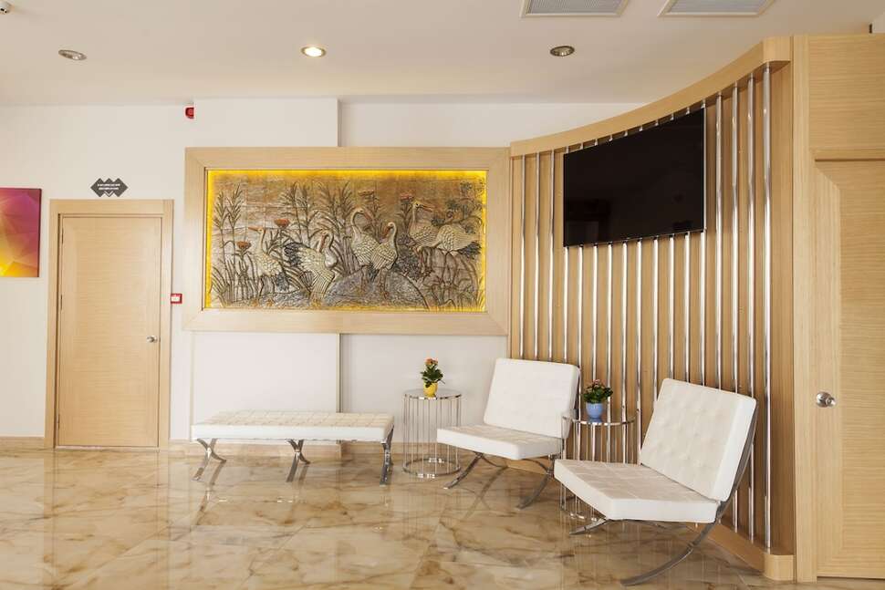 Een foto van het interieur van Aurasia Design Hotel